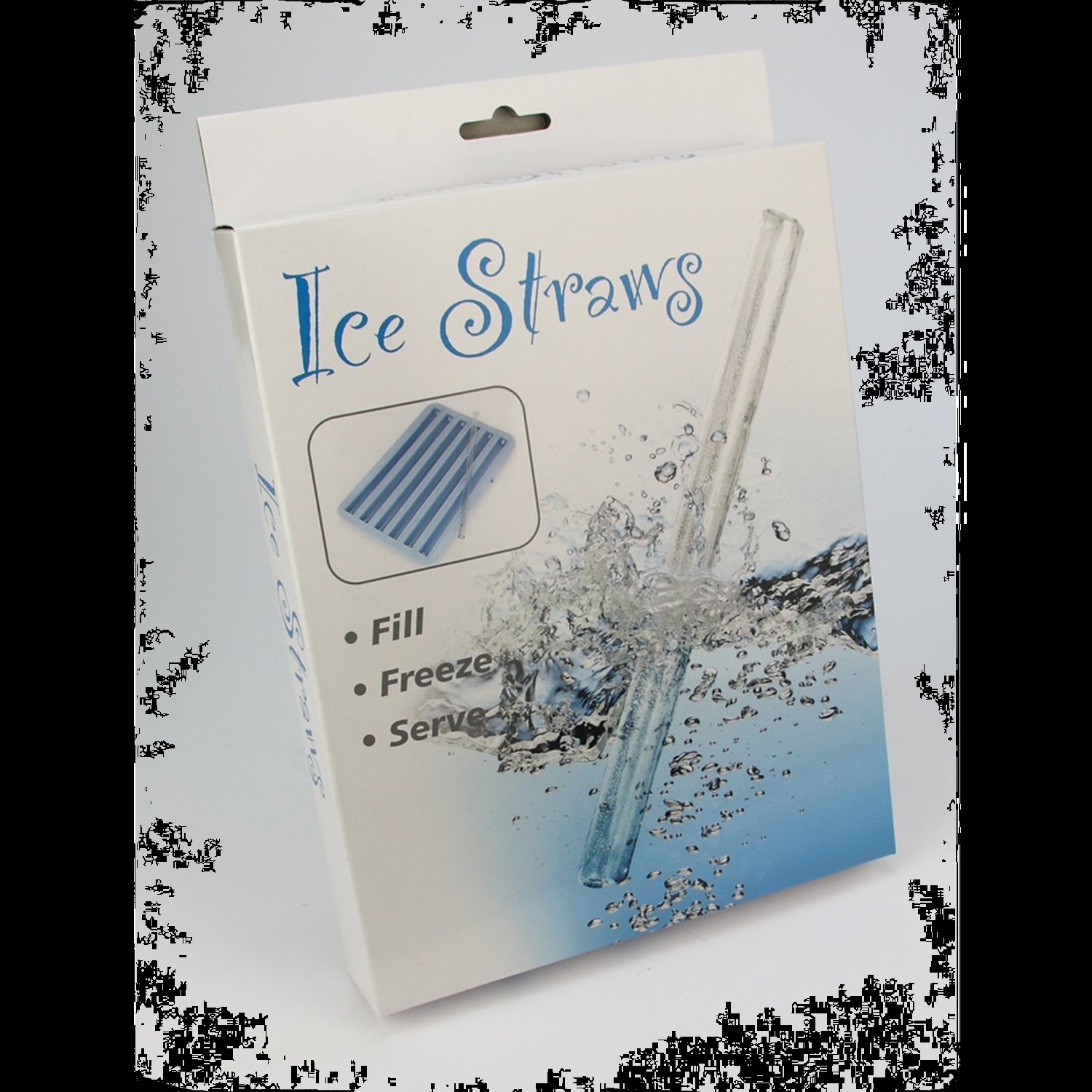 Halloween Ice Straw Maker Mold