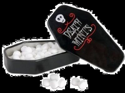 Top Halloween Candy Coffin Death Mints