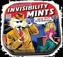 Top Halloween Candy Invisibility Mints & Tin
