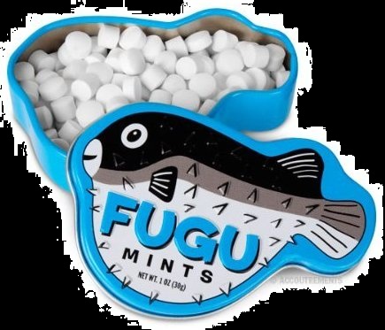 Top Halloween Candy Poisonous Fugu Mint Candy