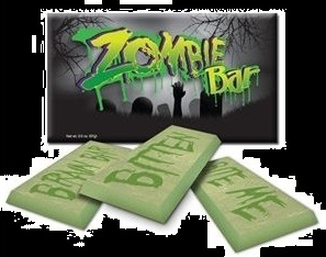 Top Halloween Candy Zombie Chocolate Candy Bar